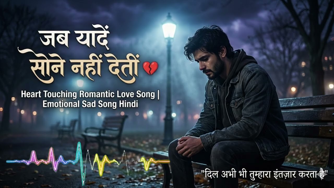 जब यादें सोने नहीं देतीं 💔 | Heart Touching Romantic Love Song | Emotional Sad Song Hindi