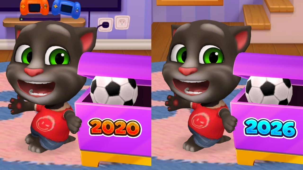 My Talking Tom Friends Old vs Talking Tom Friends New | Tom Friends 2020 vs Tom Friends 2026 🧀🧀🧀