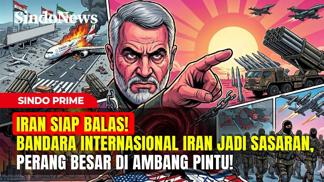 IRAN SIAP BALAS! Bandara Jadi Sasaran, Perang Besar di Ambang Pintu! | Sindo Prime | 30/03 Part 01