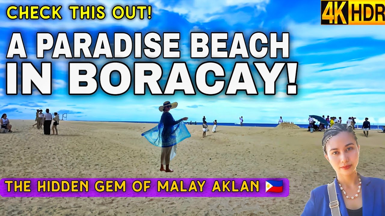 Escape The Crowds! Discover Boracay&rsquo;s Secret Paradise PUKA BEACH Like You&rsquo;ve Never Seen! 4K HDR 🇵🇭