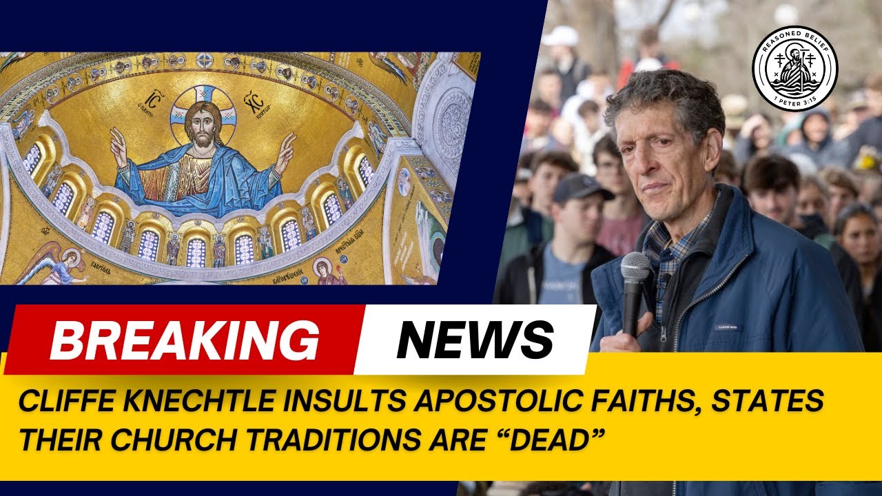 BREAKING NEWS: Cliffe Knechtle INSULTS Apostolic Faiths by saying their Traditions are "Dead"...