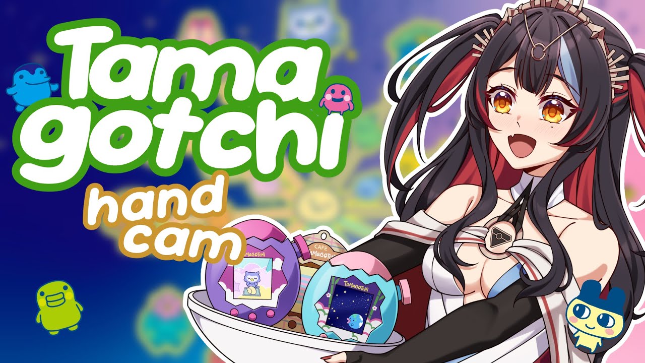 【TAMAGOTCHI HAND CAM】 time to meet molly and the gang