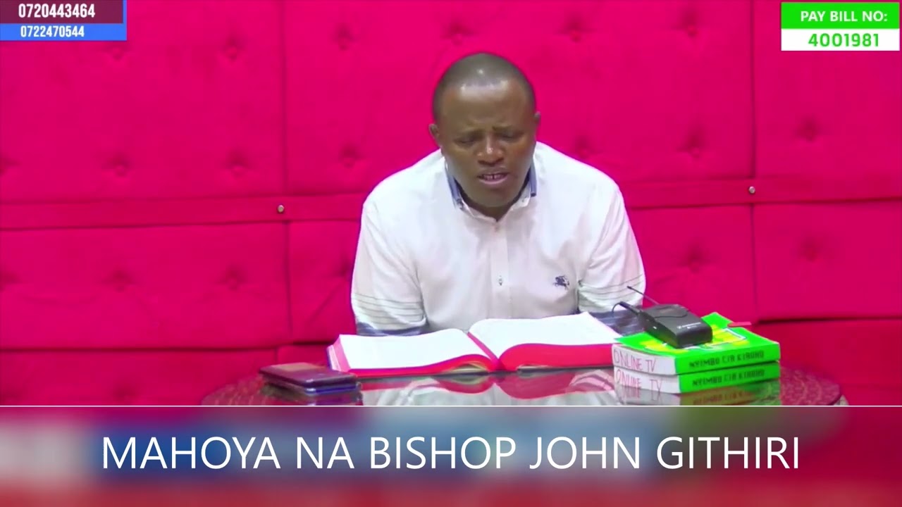 PRAYER FOR FORGIVENESS & CLEANSING WITH BSP JOHN GITHIRI @bishopjohngithiri @revrachaelwakuria254