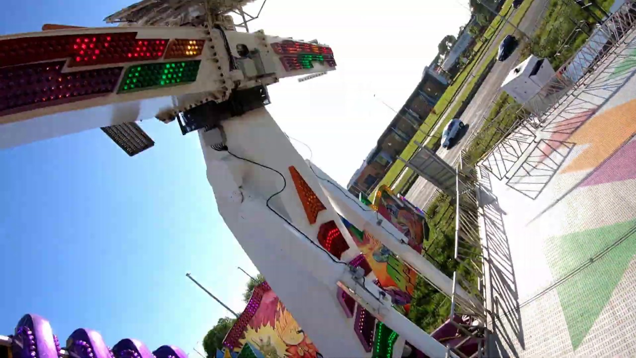 Xtreme Top Scan Blackpool Carousel Funfairs POV 4K