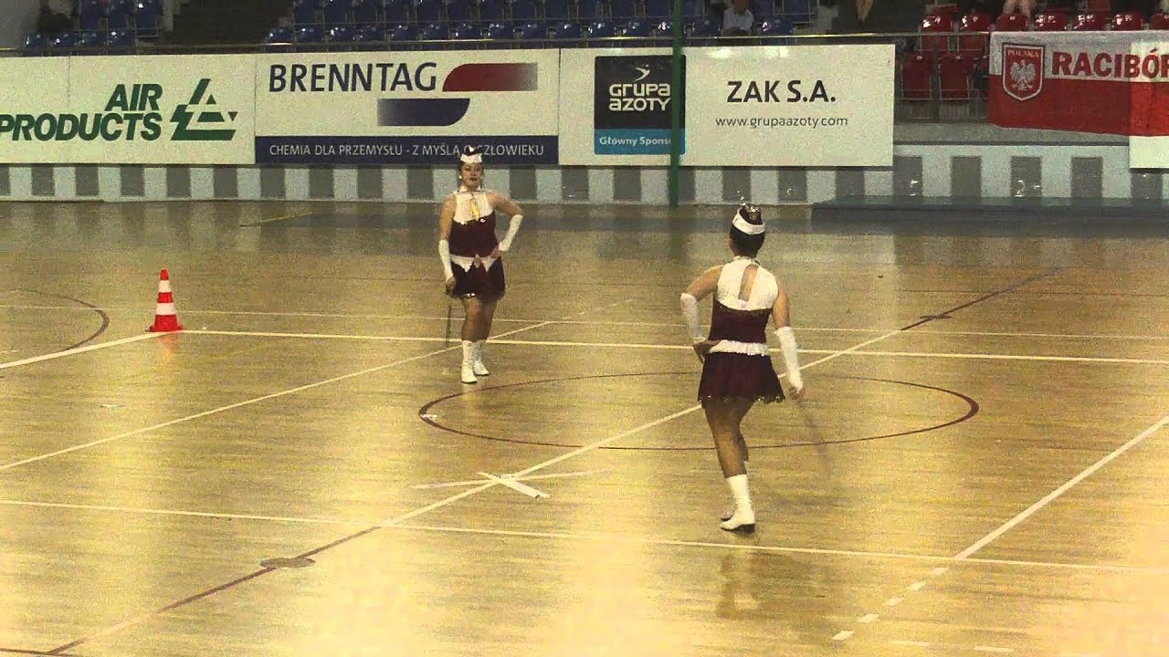 Natalia Lacheta i Paulina Nowak, MP Kędzierzyn-Koźle 2014 duo baton seniorki