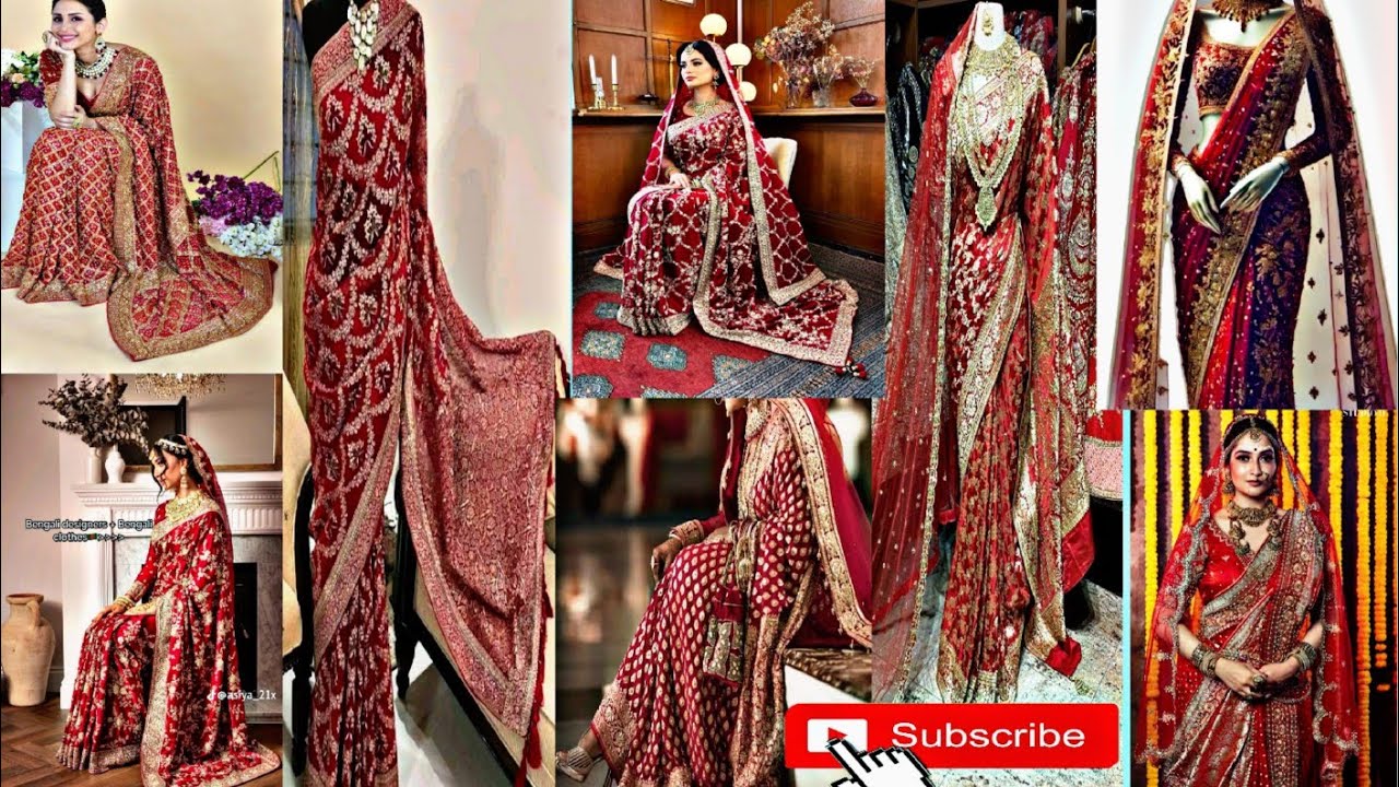 Bridal saree collection//wedding season saree collection//bridal season saree design/ bridalsaree//