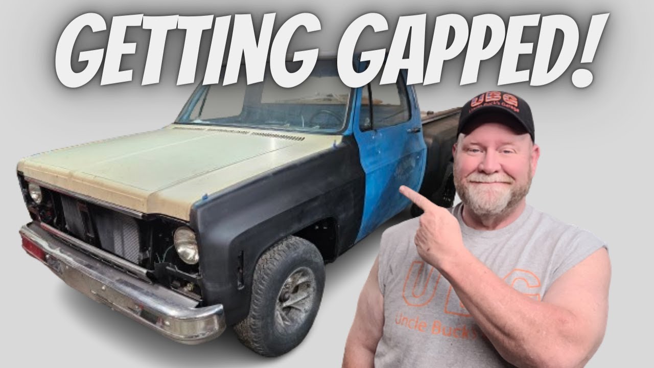 How To Easily Get Perfect Body Panel Gaps at Home: Square Body Chevy Build