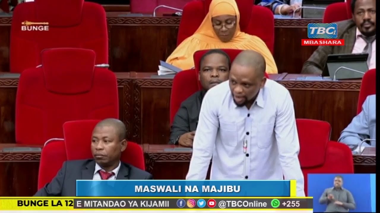 MWANA FA ALIVYOSIMAMA KUULIZA SWALI HII LEO BUNGENI
