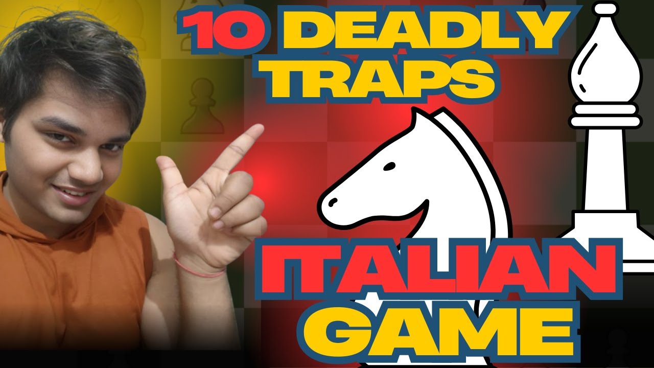 10 ITALIAN GAME Traps That Will DESTROY Your Opponents!!