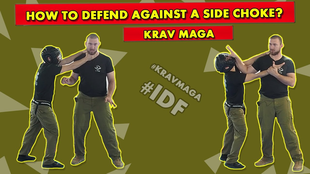 How to defend against a side choke  • KRAV MAGA ONLINE