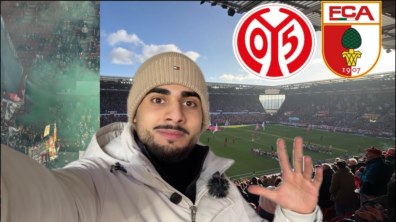 NADIEM AMIRI UNAUFHALTSAM 🚀 Mainz absolute PRIME 👀 Mainz05 vs. Augsburg Stadionvlog 🏟️
