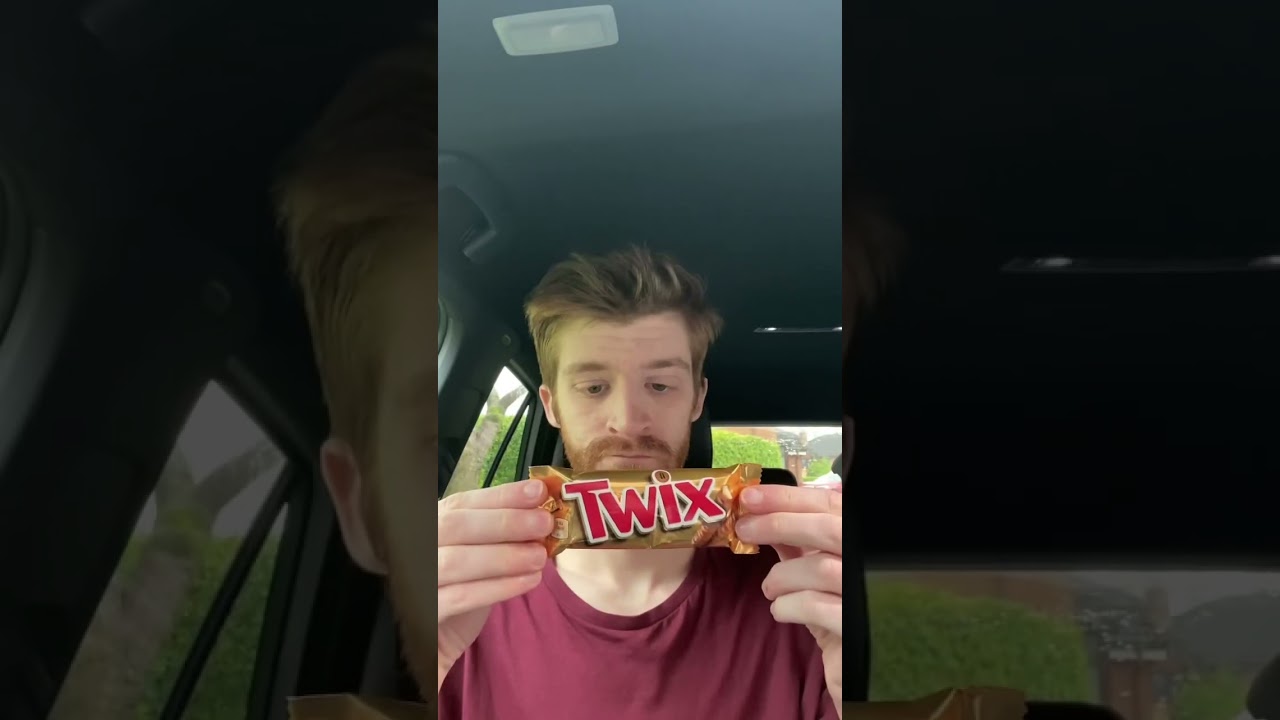 Trying a Twix for the first time&hellip;