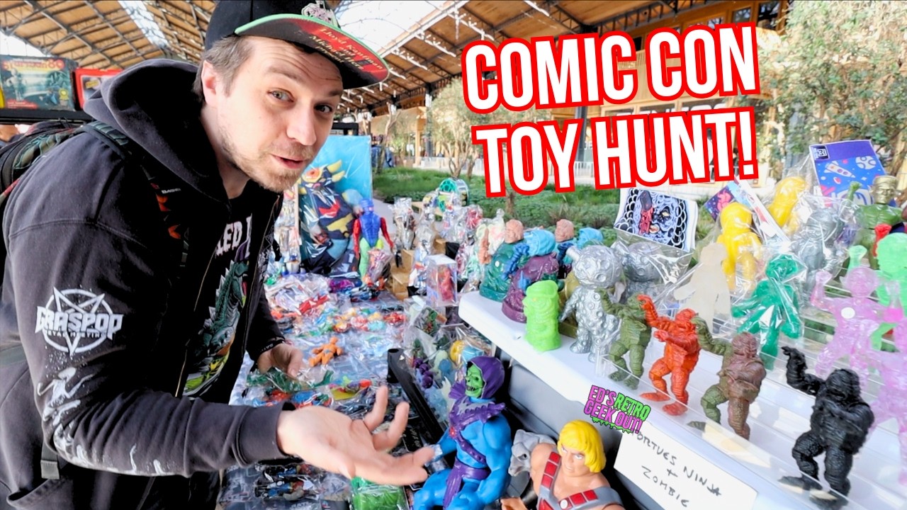 VINTAGE TOY HUNTING at Comic Con Brussels 2025!