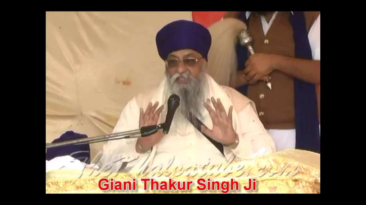 GIANI THAKUR SINGH JI JEEVAN JAACH