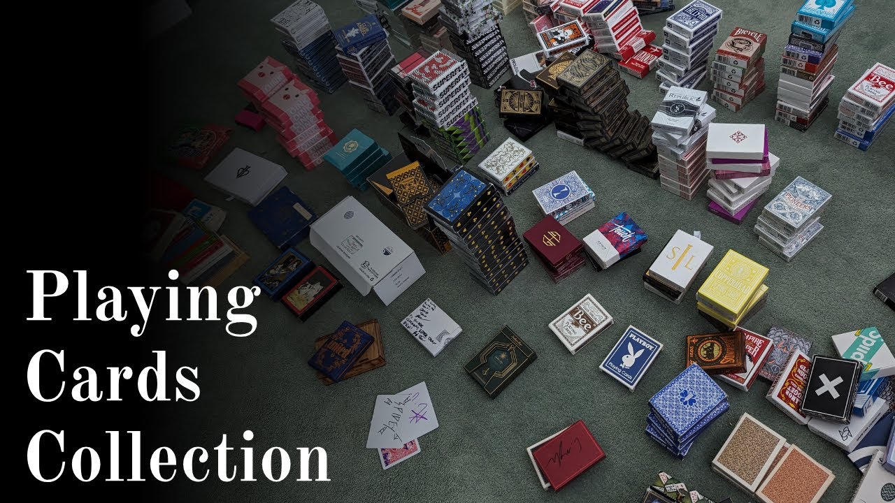 My Collection of 442 Decks of Playing Cards (2023)