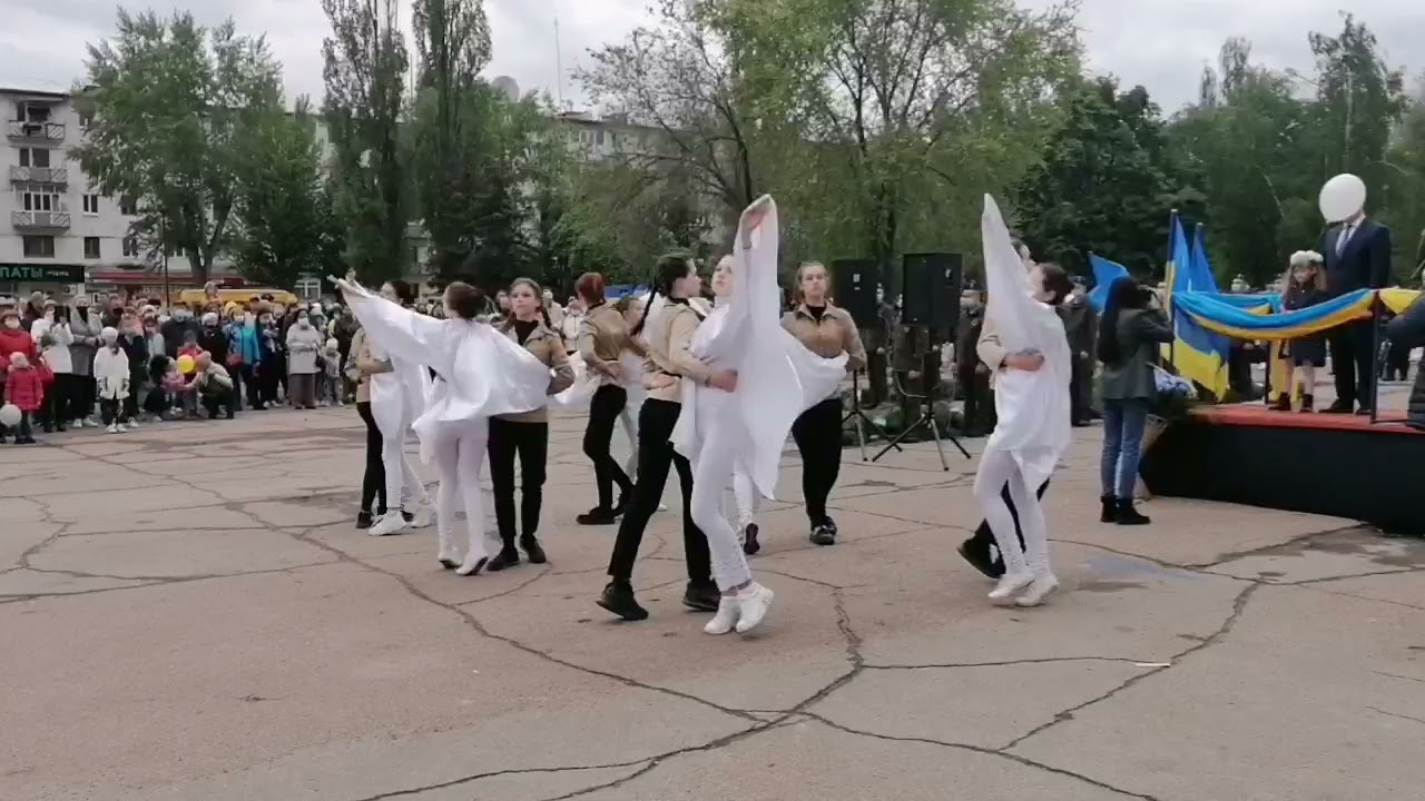 Парад на 9 мая 2021. Город Рубежное