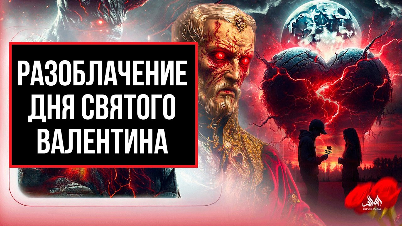 СТРАШНАЯ ПРАВДА, СТОЯЩАЯ ЗА ДНЕМ СВЯТОГО ВАЛЕНТИНА, - УРОК ДЛЯ ВСЕХ НАС