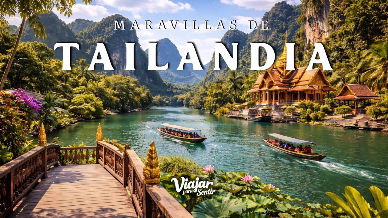 Maravillas de Tailandia | Los 6 lugares más hermosos de Tailandia | Video de viaje en 4K