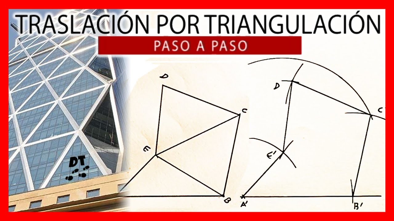 🚁 Traslación por triangulación 🔺 Transformación de figuras 💪 Semejanza en Dibujo técnico