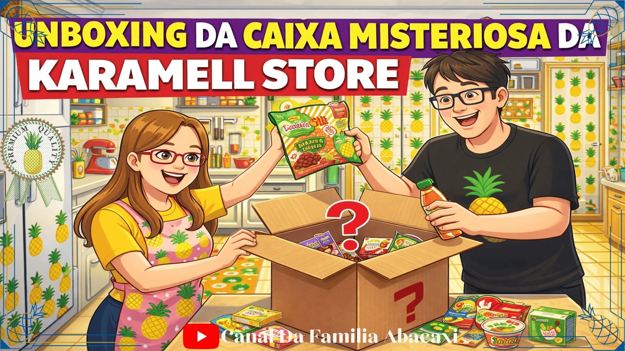 📦 SURPRESA! O que tem na CAIXA MISTERIOSA de doces orientais da Karamell Store? 🍬