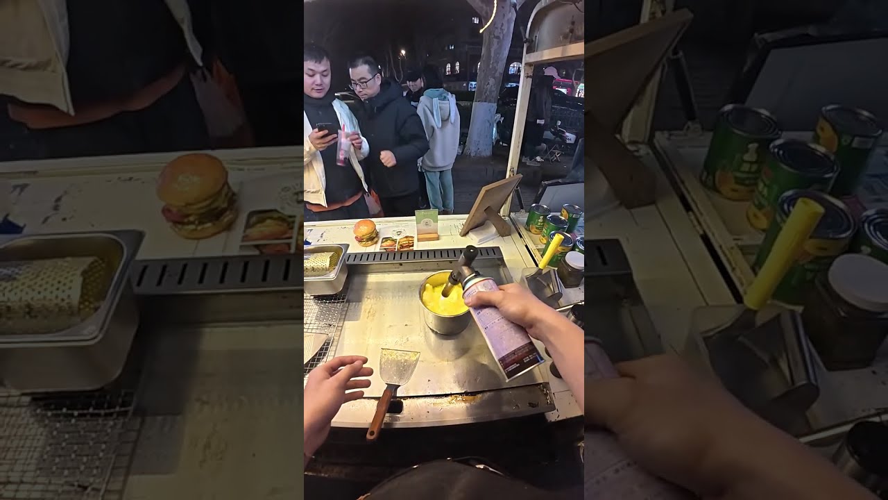 Street special snacks live broadcast