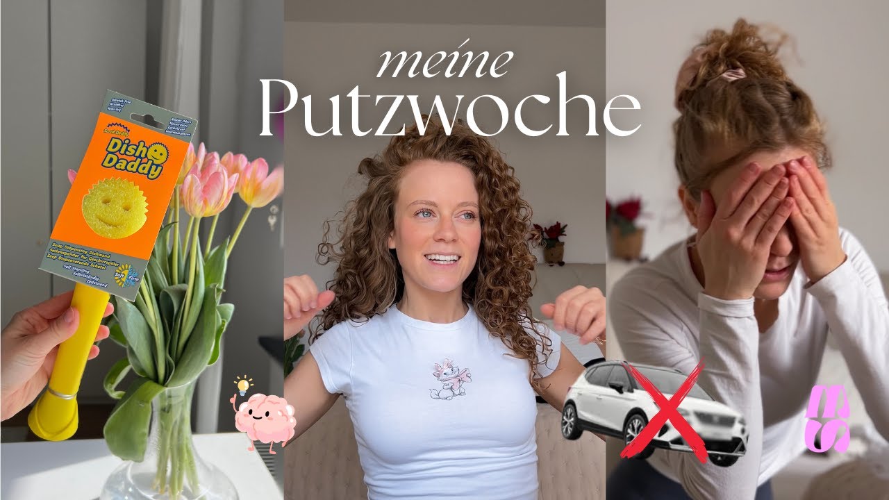 Meine Putzwoche | Tipps, damit dein Zuhause immer ordentlich bleibt 🐣🫧🌷🧴