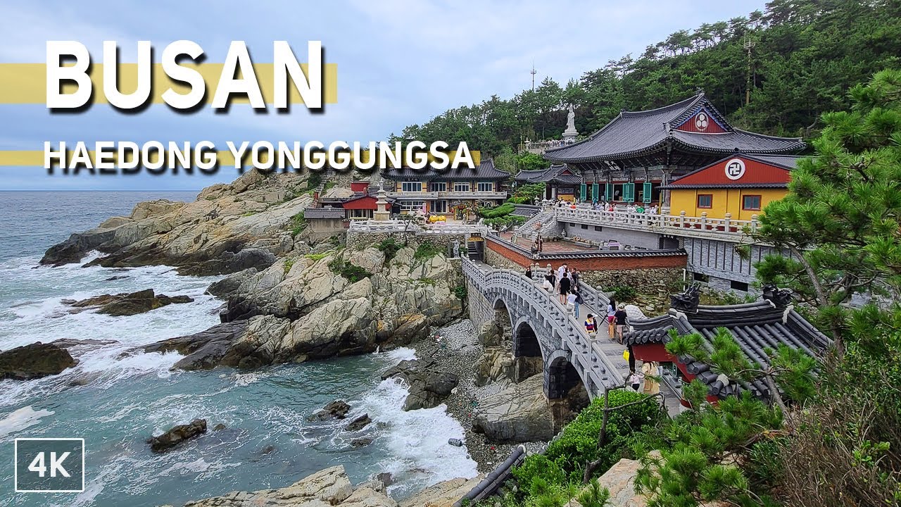 Most Beautiful Temple, Haedong Yonggungsa in Korea | Must-visit Sea View Destinations in Busan