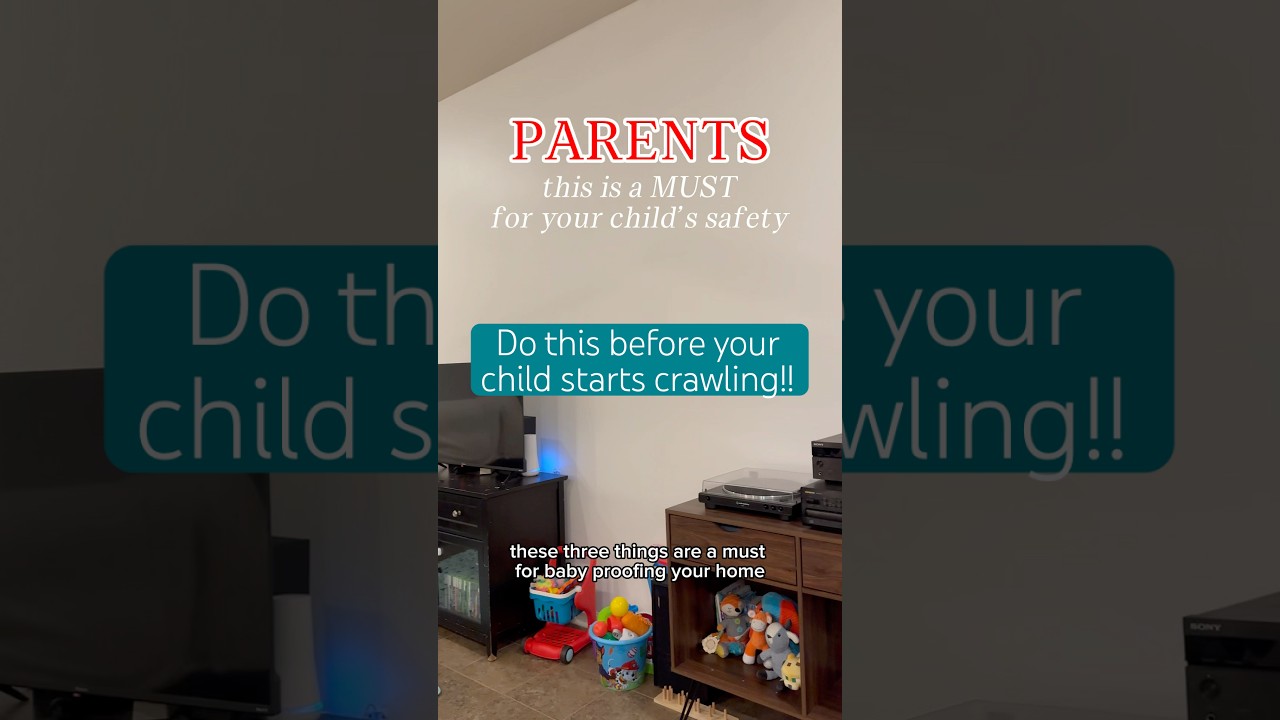 Baby proofing your home with is essential for child safety! #babyproofing #childsafety #toddler