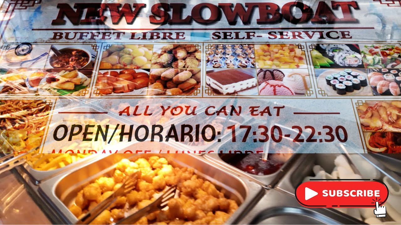 Шведский стол Slowboat ALL YOU CAN EAT Калета-де-Фусте ФУЭРТЕВЕНТУРА