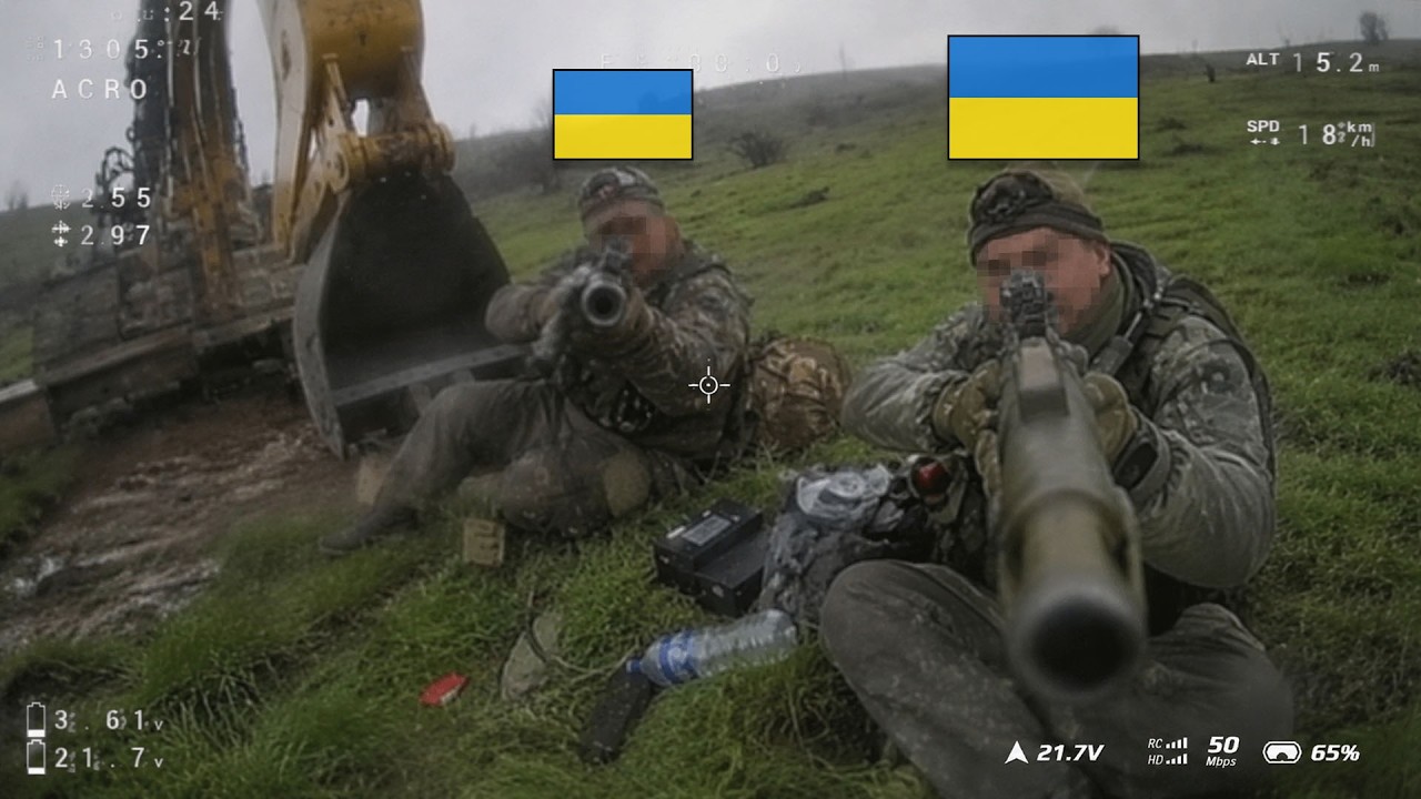 FPV-дрон охотится за Украиной в Донецкую ночь | Российская война