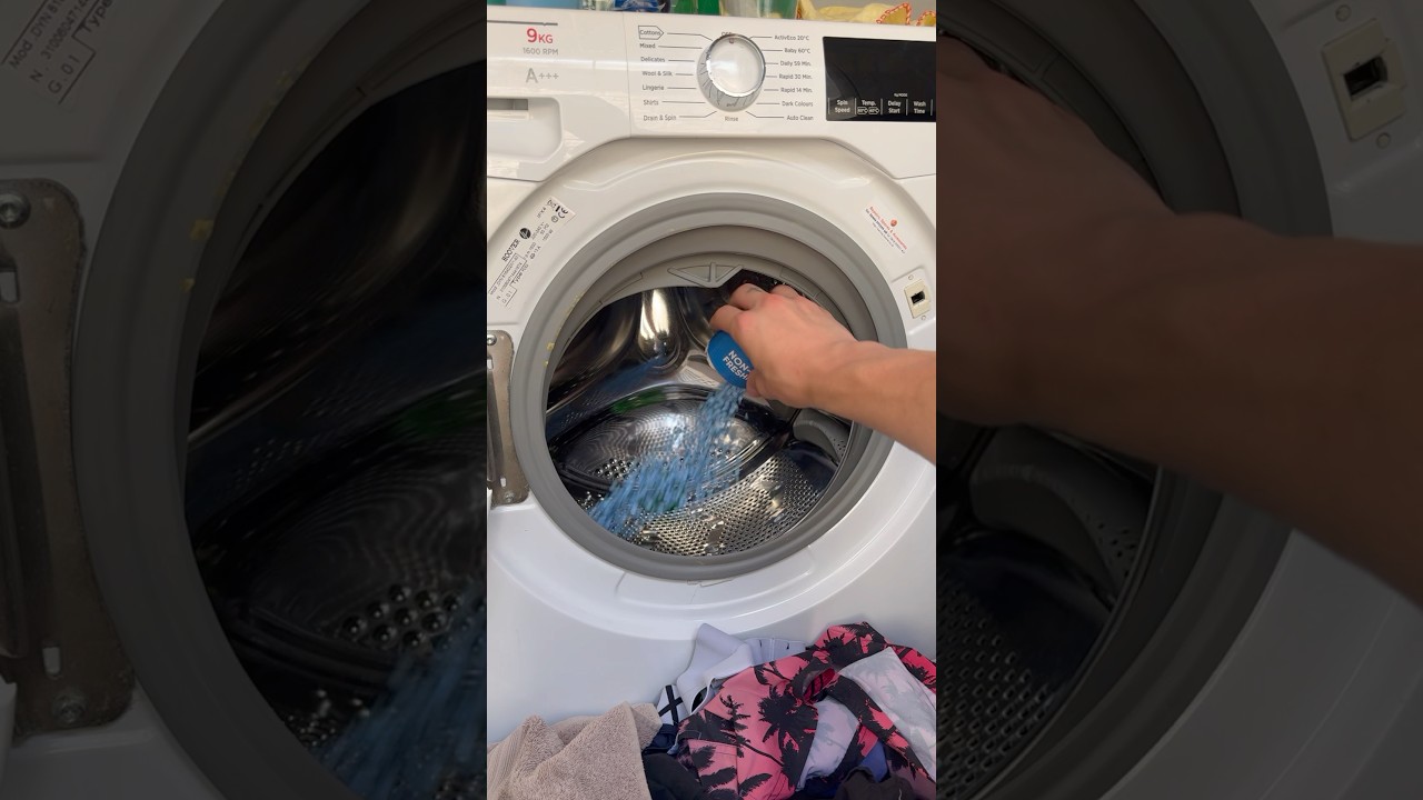 ASMR Laundry | Mixed wash #laundry #asmr #washingmachine