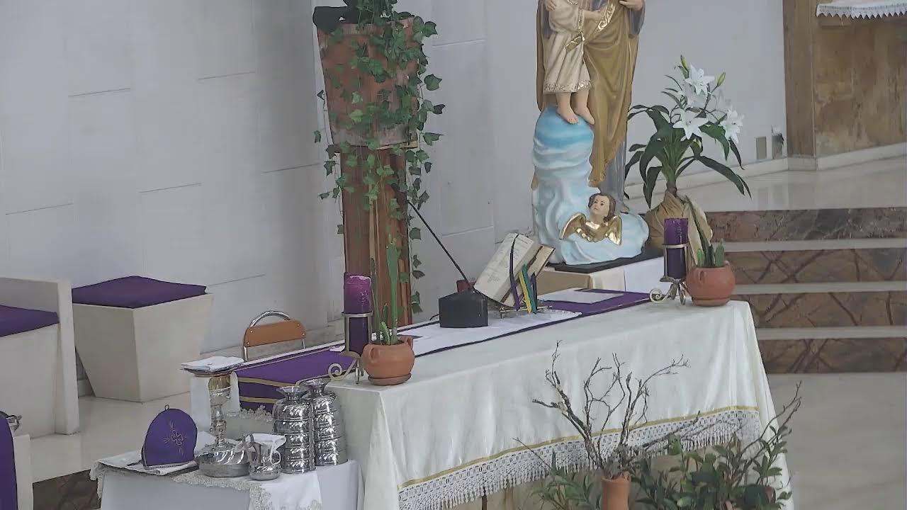 SANTO ROSARIO Y SAGRADA EUCARISTIA, LUNES 16 DE MARZO 6:00 A.M