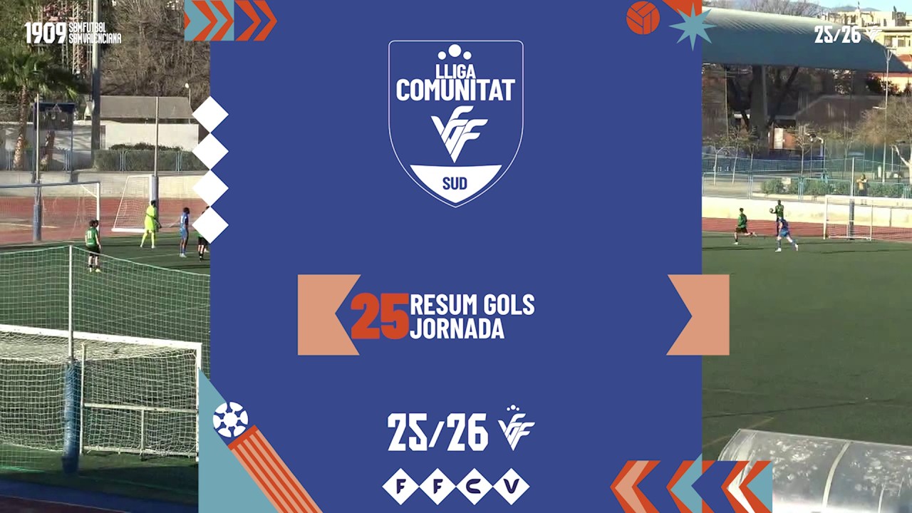Resum Gols Lliga Comunitat Sud Jornada 25