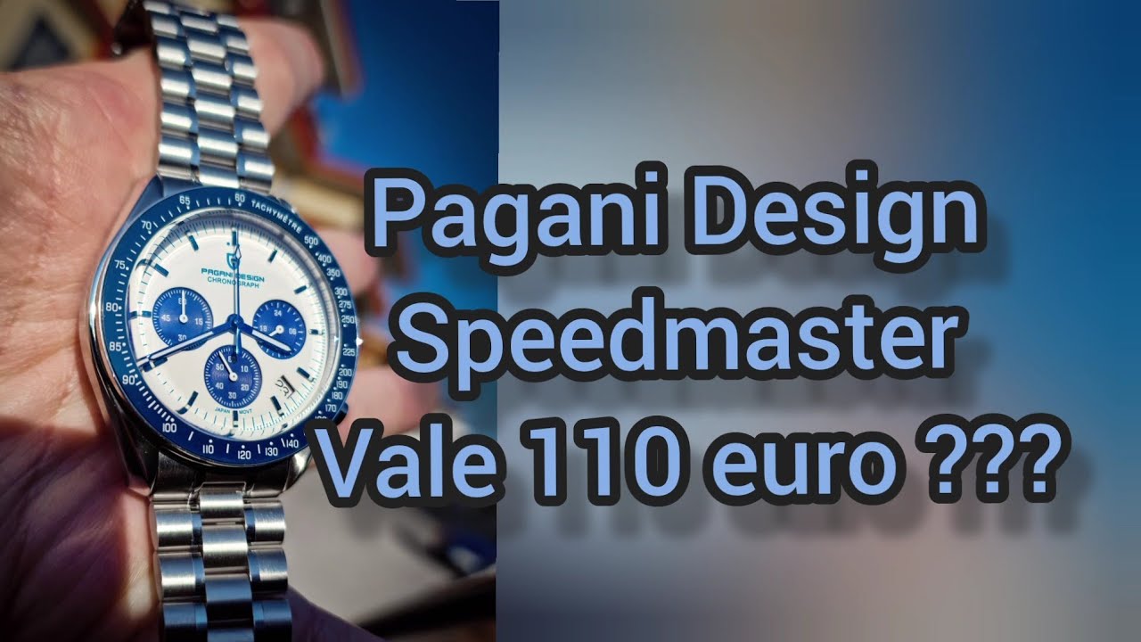 Pagani Design Speedmaster homage ben fatto !