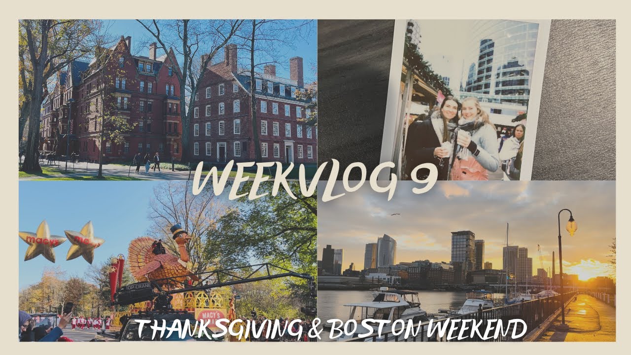 ★ THANKSGIVING VIEREN BIJ AMERIKAANS GEZIN & WEEKENDJE BOSTON ★ #EFWEEKVLOG9 🇺🇸🗽