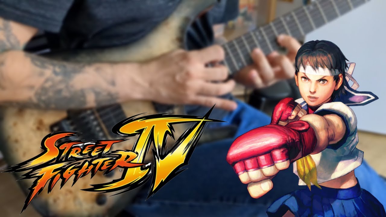 Street Fighter 4 - Volcanic Rim Theme Guitar Cover