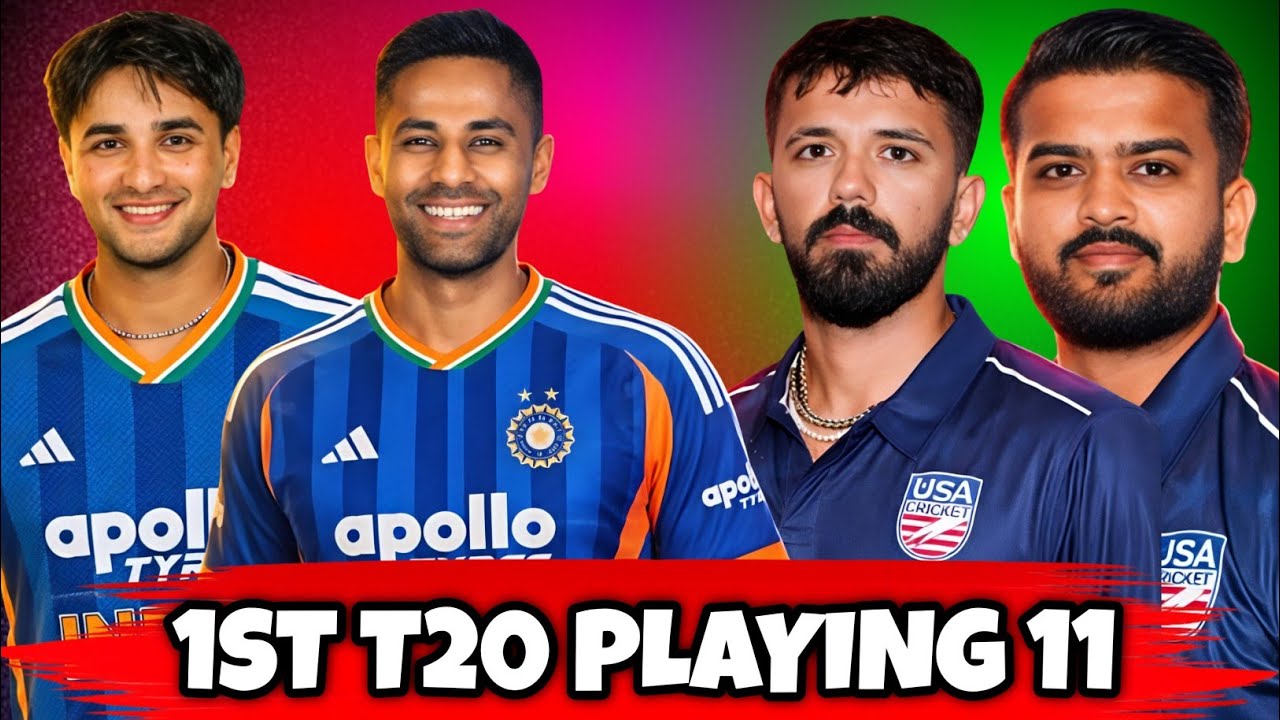 IND vs USA 1st T20 Playing XI 🔥 | T20 WC 2026 | India Winning Strategy