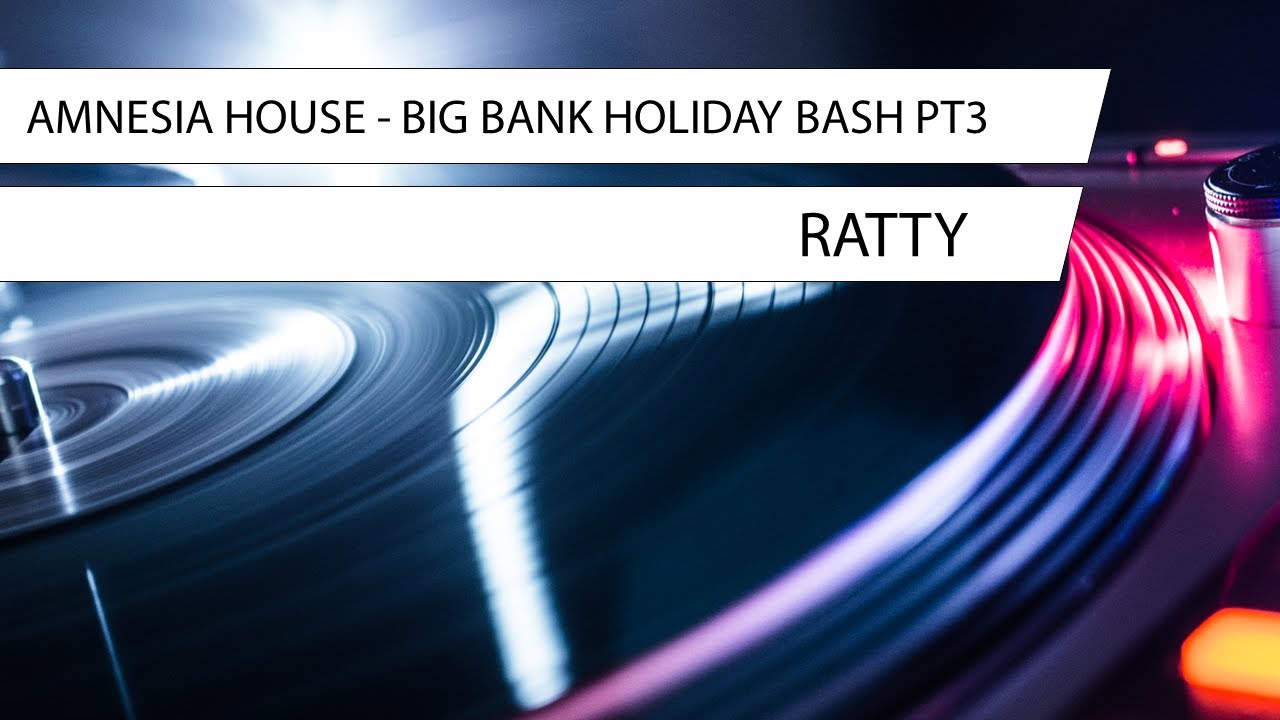 Ratty at Amnesia House Big Bank Holiday Bash Pt3: 90s Jungle Rave with Visualisations