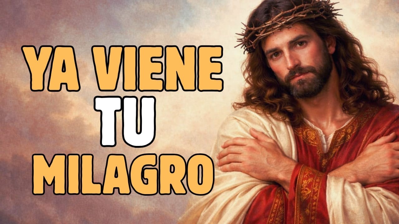 MENSAJE URGENTE DE DIOS.. El milagro llega en el tiempo perfecto | DIOS ES BUENO