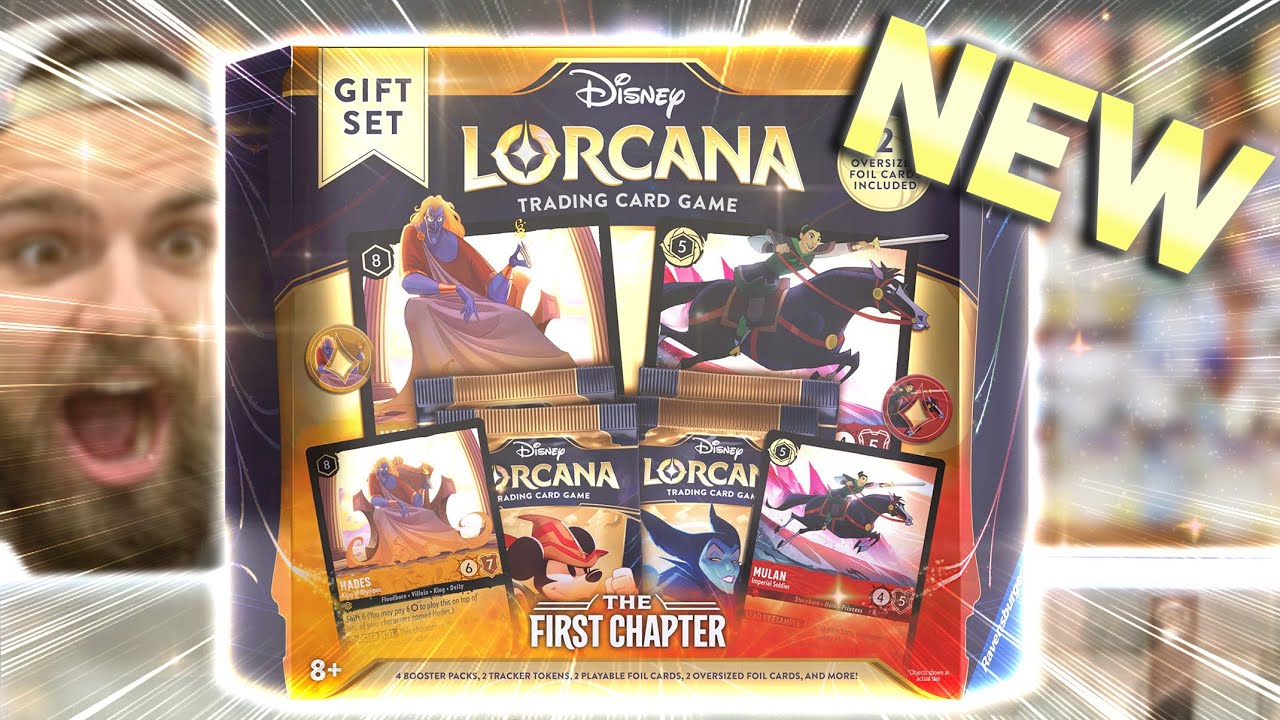 DISNEY.. WHAT A GIFT SET! Opening *NEW* LORCANA TCG The First Chapter