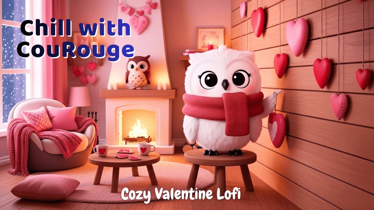 CouRouge’s Valentine Evening ❤️ Gentle Lofi Beats for Relaxation