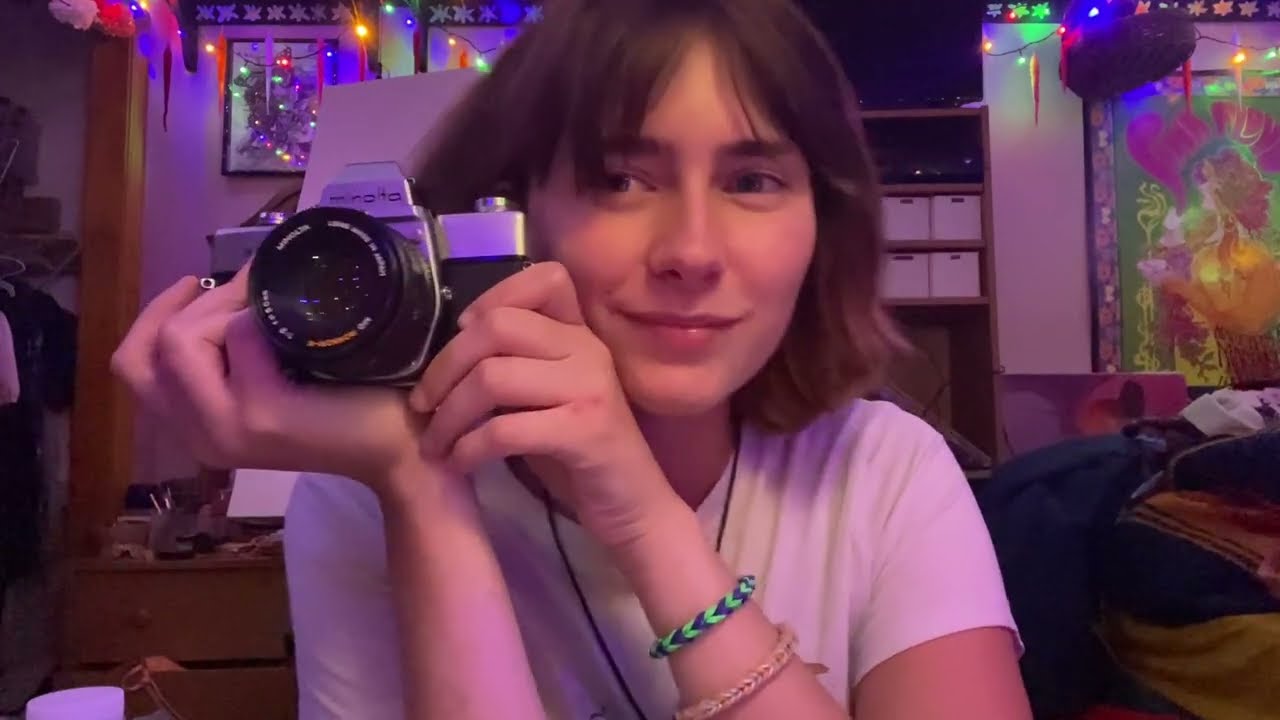 using my film cameras to take your picture | ASMR | ~lofi~