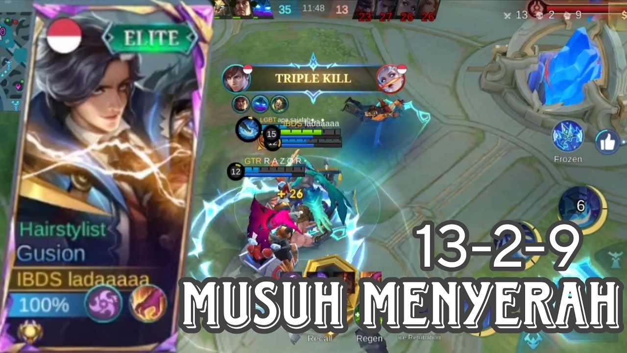 Gusion Tersakit, Musuh Menyerah #3