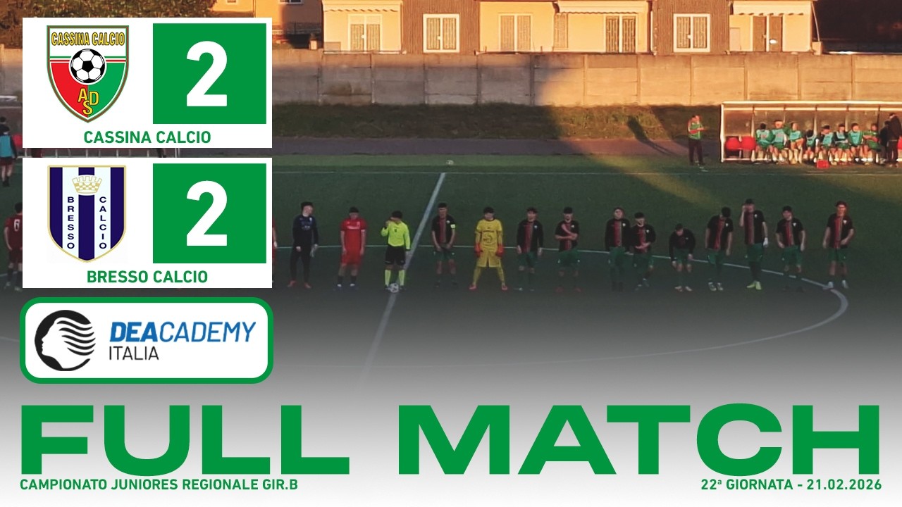 Cassina Calcio - Bresso Calcio 2-2 | Full Match | Juniores Regionale 2025/26