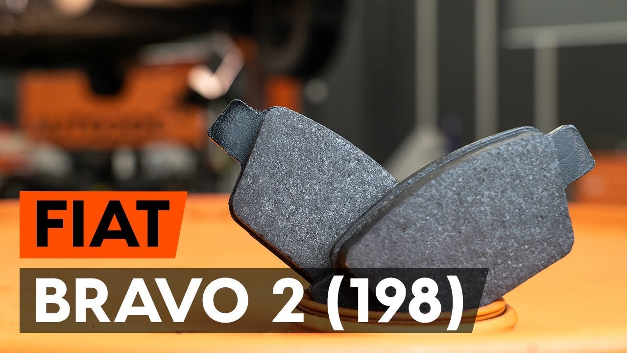 Cómo cambiar los pastillas de freno traseros en FIAT BRAVO 2 (198) [VÍDEO TUTORIAL DE AUTODOC]