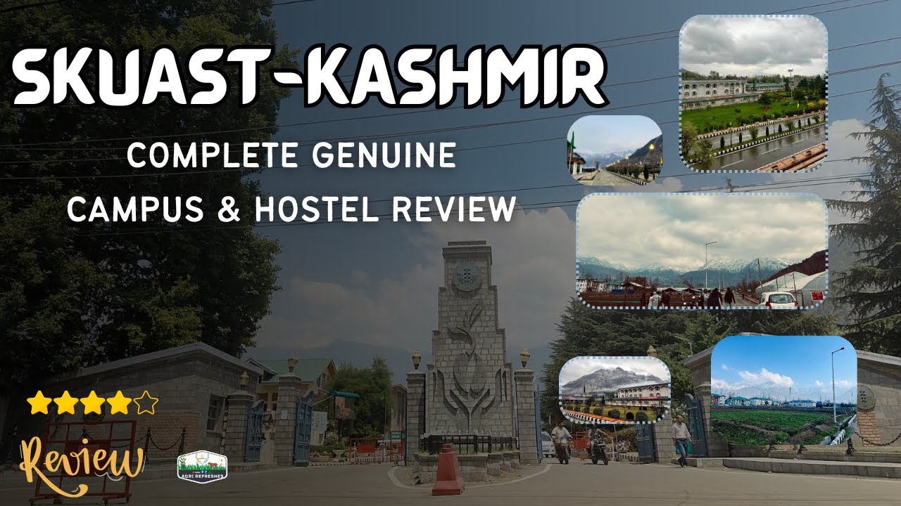 SKUAST Kashmir Campus Tour 🏫 | 100% Honest Review | Hostel, Mess & Facilities Explained