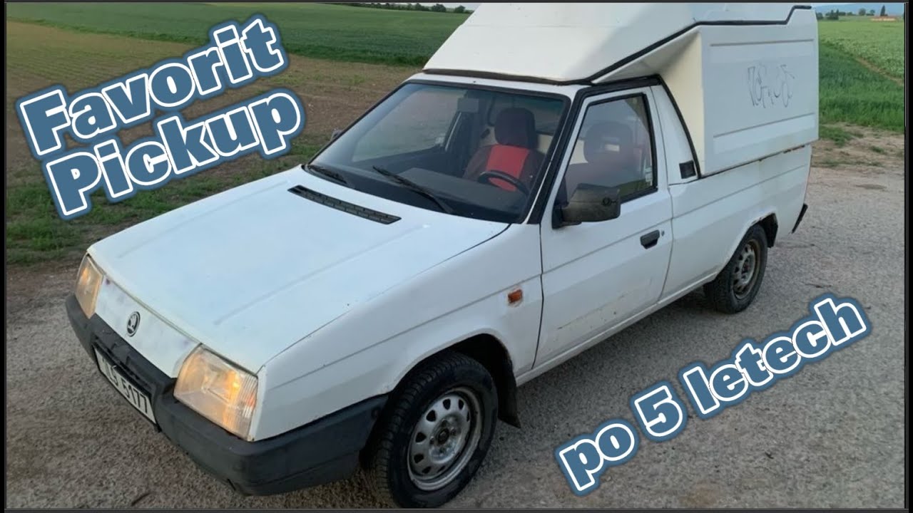 ŠKODA FAVORIT PICKUP 🛻 OŽIVENÍ VRAKU PO 5 LETECH STÁNÍ