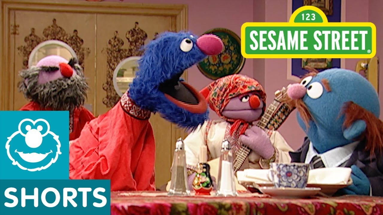 Sesame Street: Charlie's Russian Restaurant | Waiter Grover