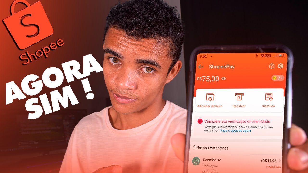 Chegou Shopee Pay Como Ativar e Usar !