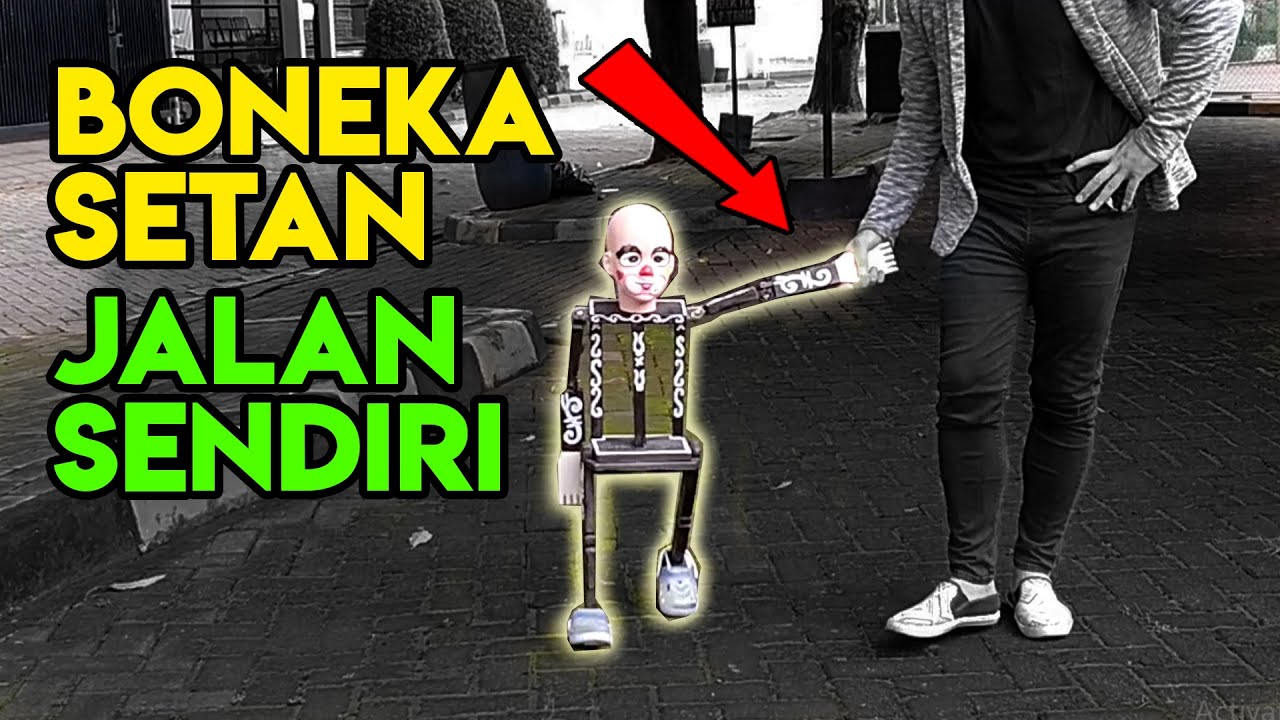 BONGKAR TRIK RAHASIA BONEKA KAYU JALAN SENDIRI !!